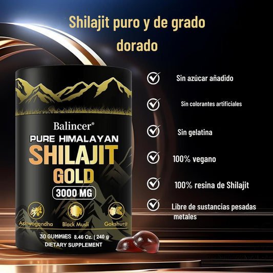 Shilajit Vital Gummies - Energía Ancestral en Cada Bocado